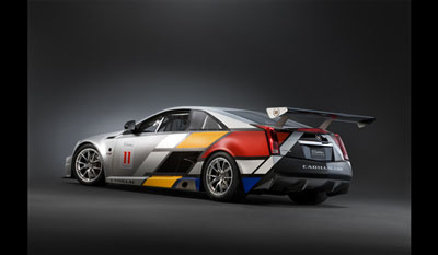 Cadillac CTS-V Coupe Racing 2011 rear